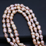 Pink Baroque Pearl Beads for Jewelry Making