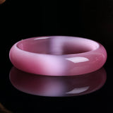 Natural Pink Crystal Opal Bracelet Ladies Joker Jade Bracelet Jewelry