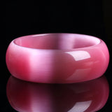Natural Pink Crystal Opal Bracelet Ladies Joker Jade Bracelet Jewelry