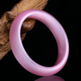 Natural Pink Crystal Opal Bracelet Ladies Joker Jade Bracelet Jewelry