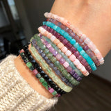 Mixed Stone Beads for DIY Jewelry Making 15''Inches