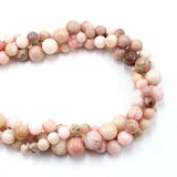 Pink Opal Round Beads Strand 6/8/10/12MM DIY Jewelry Making