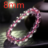 Rose Quartz Gemstone Bracelet 8mm-11mm Beads AAAAA