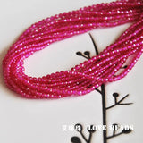 Pink Ruby Spinel Beads Seed Beads Jewelry Making DIY