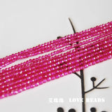 Pink Ruby Spinel Beads Seed Beads Jewelry Making DIY