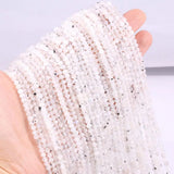 Natural Pink Tourmaline Beads Faceted Round Beads 2-3mm