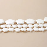 Plum Flower Shell Beads Mother Of Pearl Loose Spacer For Jewelry Making