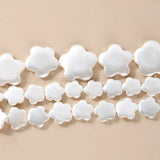 Plum Flower Shell Beads Mother Of Pearl Loose Spacer For Jewelry Making