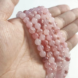 Polished Jades Stone Beads Round Loose Bead 4/6/8/10mm for Jewelry Making