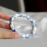 Hand Carved Porcelain Bracelet Boutique Jewelry Men's Women's