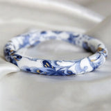 Hand Carved Porcelain Bracelet Boutique Jewelry Men's Women's