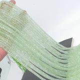 Prehnite Faceted Rondelle Beads 4x5.5mm