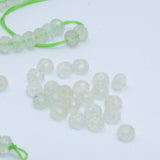 Prehnite Faceted Rondelle Beads 4x5.5mm