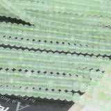 Prehnite Faceted Rondelle Beads 4x5.5mm