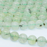 Natural Prehnite Round Beads 10mm