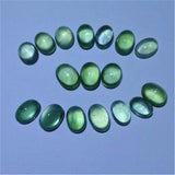 Natural Prehnite Smooth Oval Drop Gemstone Valet Inlay