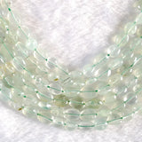 Natural Prehnite Stone Round Loose Spacer Beads for DIY Jewelry Making