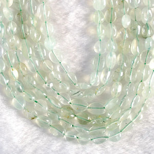 Natural Prehnite Stone Round Loose Spacer Beads for DIY Jewelry Making
