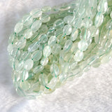 Natural Prehnite Stone Round Loose Spacer Beads for DIY Jewelry Making