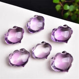 Natural Purple Amethyst Quartz Pendant Carved 20x18x11mm