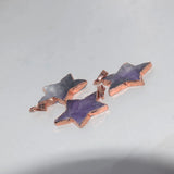 Amethyst Stone Star Pendant Chakra Necklace