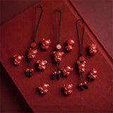Purple Cinnabar Phone Chain Pendant for Men and Women