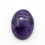 Natural Purple Dragon Stone Oval Ring Face 12*16mm 13*18mm