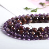 Natural Purple Ghost Quartz High 6-12mm DIY Gemstone Ornament