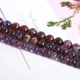 Natural Purple Ghost Quartz High 6-12mm DIY Gemstone Ornament