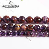 Natural Purple Ghost Quartz High 6-12mm DIY Gemstone Ornament