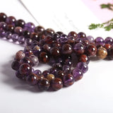Natural Purple Ghost Quartz High 6-12mm DIY Gemstone Ornament