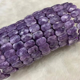 Natural Purple Lepidolite Bracelet for Woman For Man