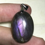 Labradorite Pendant Silver Crystal Healing Gift 25x17x7mm