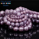 Purple Shell Beads 4/6/8/10mm Mother Of Pearls Spacer Beads for DIY Jewelry