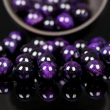 Purple Tiger Eye Stone Beads Round Loose Spacer Beads 4/6/8/10/12mm DIY