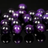 Purple Tiger Eye Stone Beads Round Loose Spacer Beads 4/6/8/10/12mm DIY