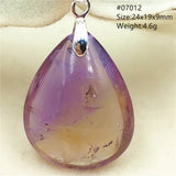 Natural Ametrine Quartz Bead Pendant AAAAAA