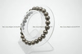 Pyrite 8mm Round Beads Bracelet Stretch Jewelry
