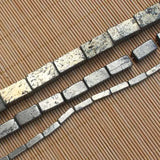 Pyrite Rectangle Loose Beads 15inch Strand