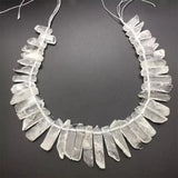 Natural Crystal DIY Beaded Irregular Loose Beads Ore Pendant Necklace