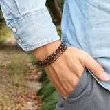 Smoky Quartz Bracelets Women Men Crystal Yoga Meditation Jewelry
