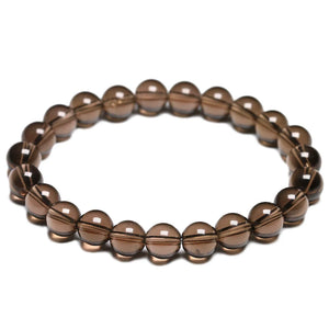 Smoky Quartz Bracelets Women Men Crystal Yoga Meditation Jewelry