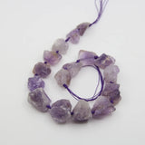 Natural Quartz Crystal Rough Nuggets Beads Personalized Necklace
