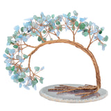 Natural Quartz Crystal Money Tree Agate Base Reiki Gravel Chips Luck Wealth