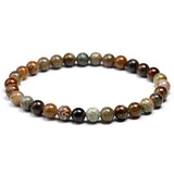 Quartz Snakeskin Stone Beads Bracelet DIY Charms Men Women