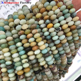 Natural Amazonite Stone Abacus Beads 8mm X 5mm 15'' Strand