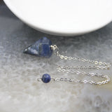 Natural Quartz Reiki Healing Pendulum for Spiritual Divination