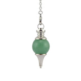 Quartz Stone Pendant Amethysts Turquoises Opal Reiki Healing