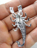 Quartz Crystal Abalone Shell Butterfly Pendant for DIY Jewelry Making