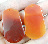 Quartz Turquoise Aventurine Chalcedony Pendant for DIY Jewelry 4PCS